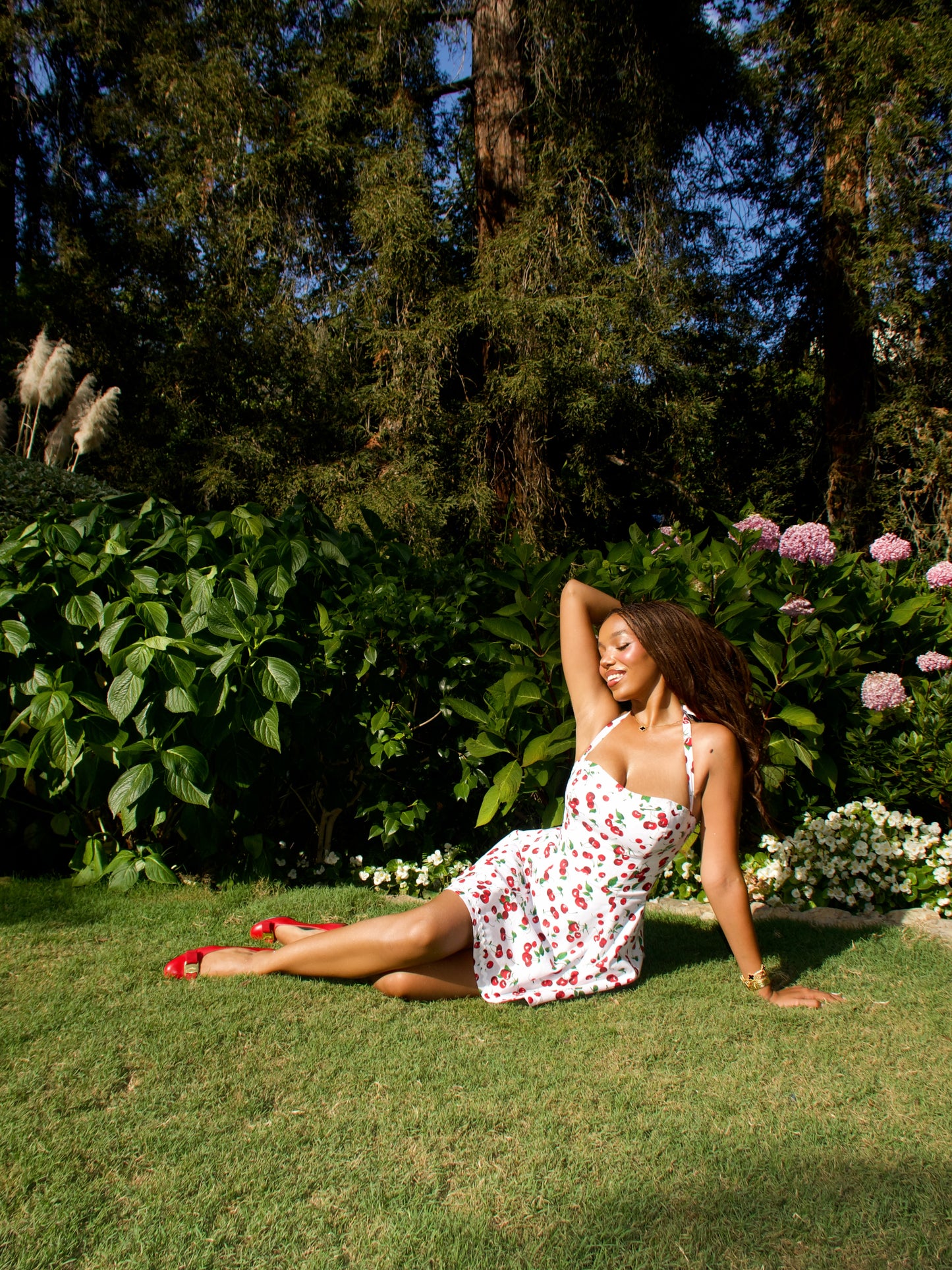 Lou Lou Dress - Cherry