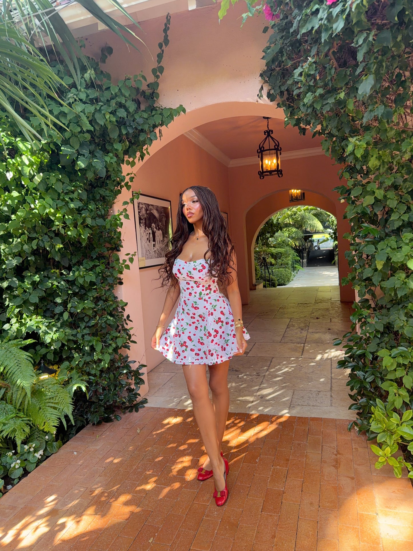 Lou Lou Dress - Cherry