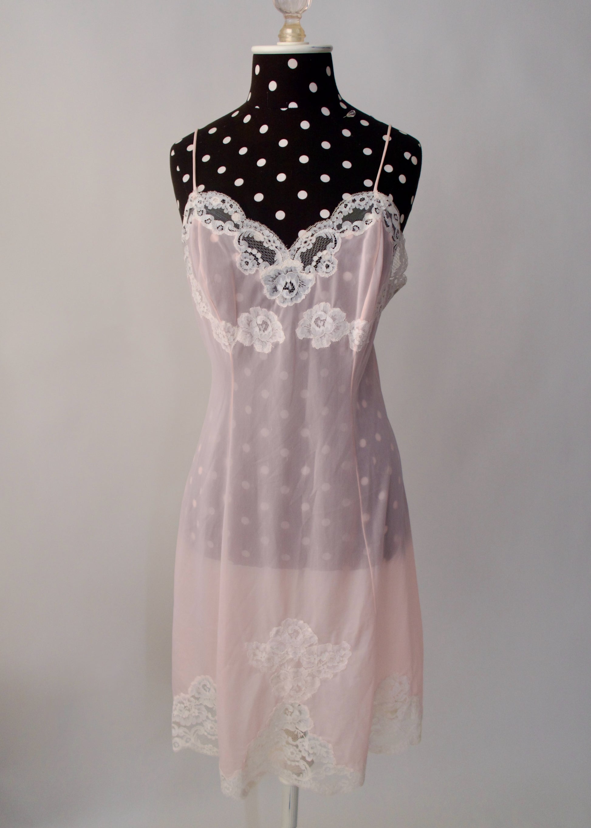 90s Pink Slip Dress Choux Louise 90s Pink Slip Dress Choux Louise