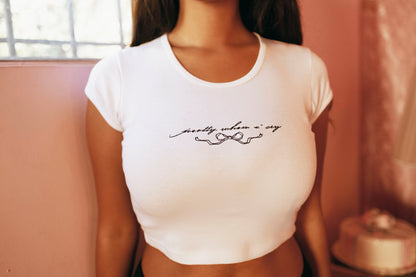 Pretty When I Cry Baby Tee